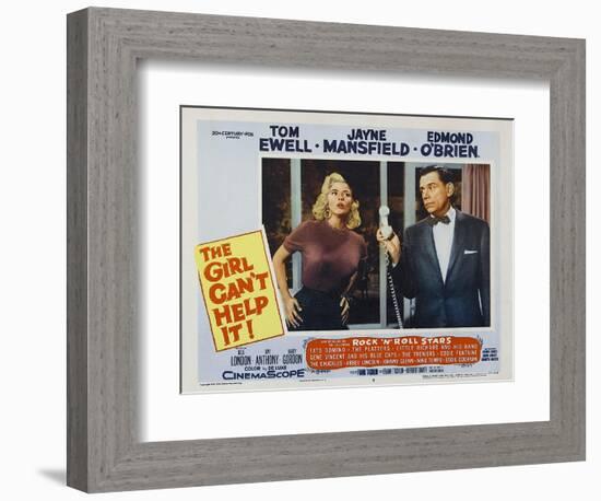 The Girl Can't Help It, 1956-null-Framed Art Print