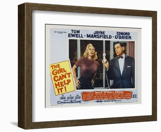 The Girl Can't Help It, 1956-null-Framed Art Print