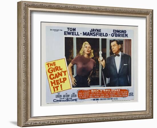 The Girl Can't Help It, 1956-null-Framed Art Print
