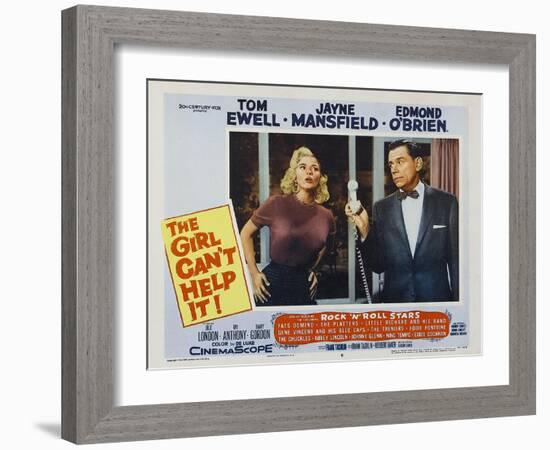 The Girl Can't Help It, 1956-null-Framed Art Print