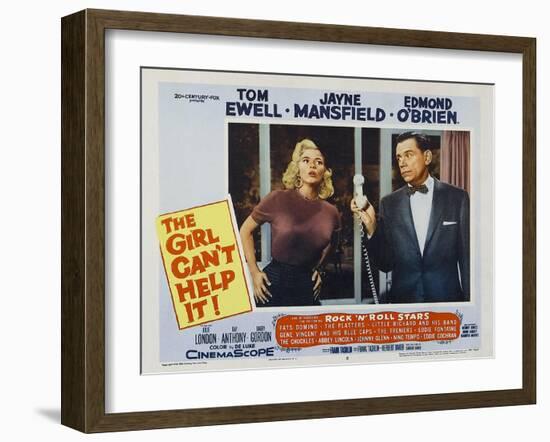 The Girl Can't Help It, 1956-null-Framed Art Print