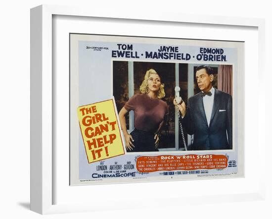 The Girl Can't Help It, 1956-null-Framed Art Print