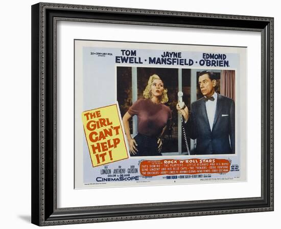 The Girl Can't Help It, 1956-null-Framed Art Print