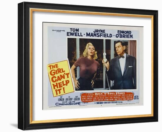 The Girl Can't Help It, 1956-null-Framed Art Print