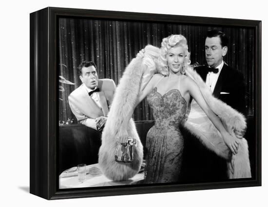 The Girl Can't Help It, Jayne Mansfield, Tom Ewell, 1956-null-Framed Stretched Canvas