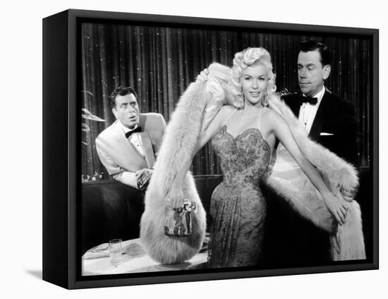 The Girl Can't Help It, Jayne Mansfield, Tom Ewell, 1956-null-Framed Stretched Canvas