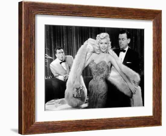 The Girl Can't Help It, Jayne Mansfield, Tom Ewell, 1956-null-Framed Photo