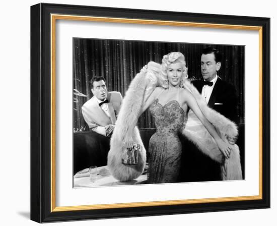 The Girl Can't Help It, Jayne Mansfield, Tom Ewell, 1956-null-Framed Photo