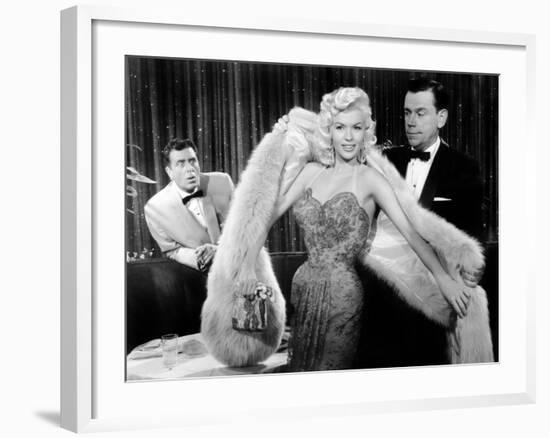 The Girl Can't Help It, Jayne Mansfield, Tom Ewell, 1956-null-Framed Photo