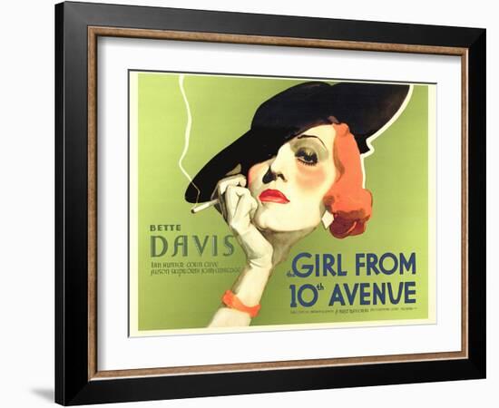 The Girl From 10th Avenue, 1935-null-Framed Art Print