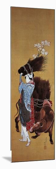 The Girl from Ohara-Katsushika Hokusai-Mounted Giclee Print