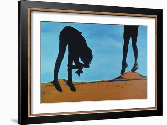 The Girl Guides, 1998-Marjorie Weiss-Framed Giclee Print