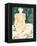 The Girl in Orange Dress-Francesco Gulina-Framed Premier Image Canvas