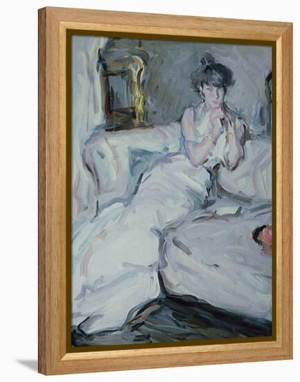 The Girl in White, 1909-Samuel John Peploe-Framed Premier Image Canvas