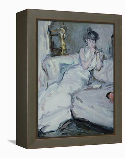 The Girl in White, 1909-Samuel John Peploe-Framed Premier Image Canvas