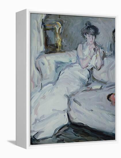 The Girl in White, 1909-Samuel John Peploe-Framed Premier Image Canvas