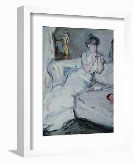 The Girl in White, 1909-Samuel John Peploe-Framed Giclee Print