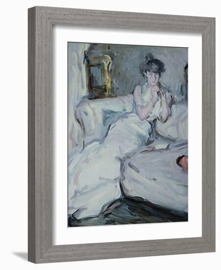 The Girl in White, 1909-Samuel John Peploe-Framed Giclee Print