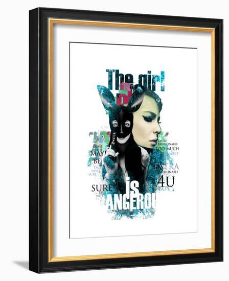 The Girl Is Dangerous-Alisa Franz-Framed Art Print