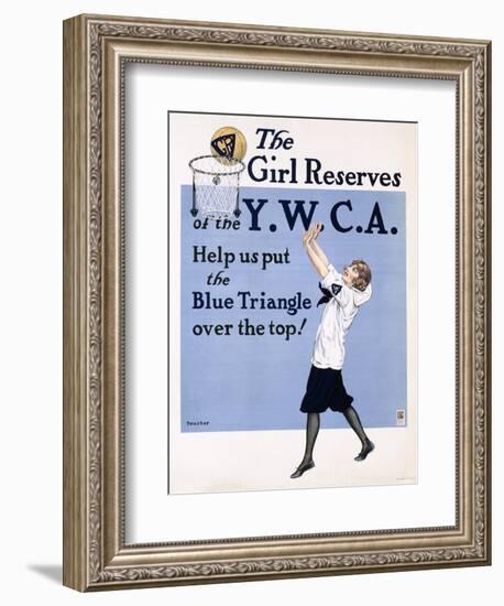 The Girl Reserves of the Y.W.C.A. Poster-null-Framed Giclee Print