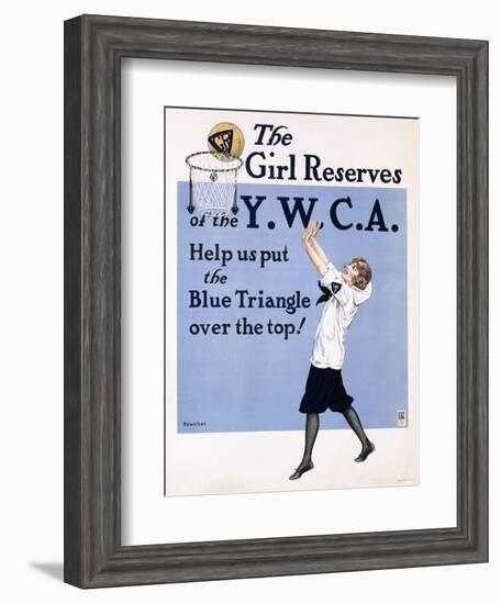 The Girl Reserves of the Y.W.C.A. Poster-null-Framed Giclee Print