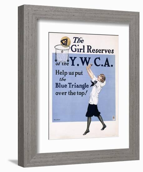 The Girl Reserves of the Y.W.C.A. Poster-null-Framed Giclee Print