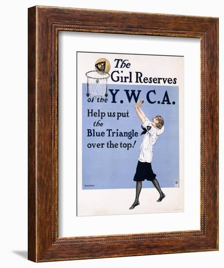 The Girl Reserves of the Y.W.C.A. Poster-null-Framed Giclee Print