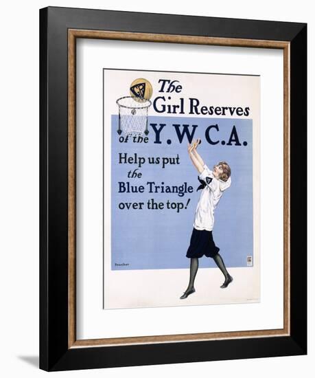 The Girl Reserves of the Y.W.C.A. Poster-null-Framed Giclee Print