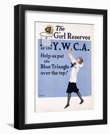 The Girl Reserves of the Y.W.C.A. Poster-null-Framed Giclee Print