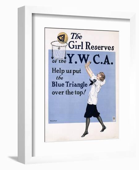 The Girl Reserves of the Y.W.C.A. Poster-null-Framed Giclee Print