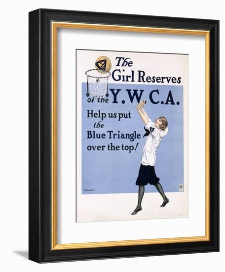 The Girl Reserves of the Y.W.C.A. Poster-null-Framed Giclee Print