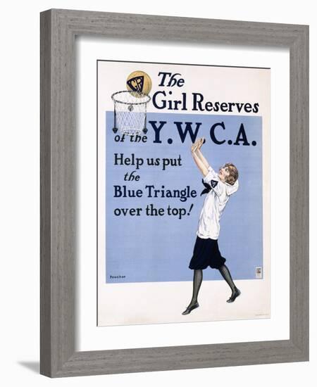 The Girl Reserves of the Y.W.C.A. Poster-null-Framed Giclee Print