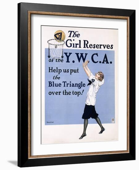 The Girl Reserves of the Y.W.C.A. Poster-null-Framed Giclee Print