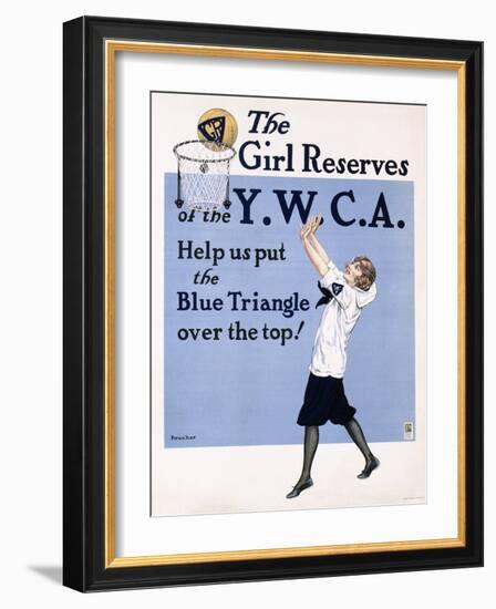 The Girl Reserves of the Y.W.C.A. Poster-null-Framed Giclee Print