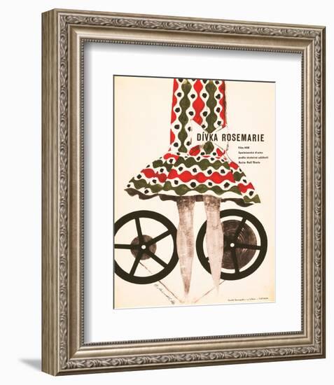 The Girl Rosemarie-Divka-null-Framed Premium Giclee Print