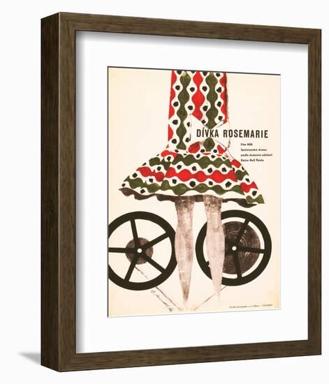 The Girl Rosemarie-Divka-null-Framed Premium Giclee Print