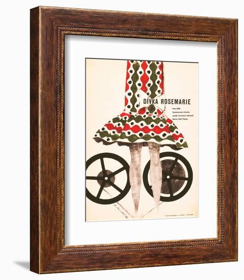 The Girl Rosemarie-Divka-null-Framed Art Print