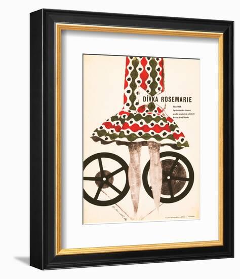 The Girl Rosemarie-Divka-null-Framed Art Print