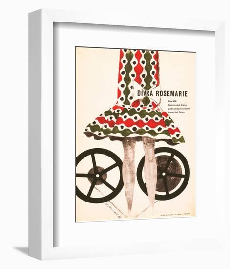 The Girl Rosemarie-Divka-null-Framed Art Print