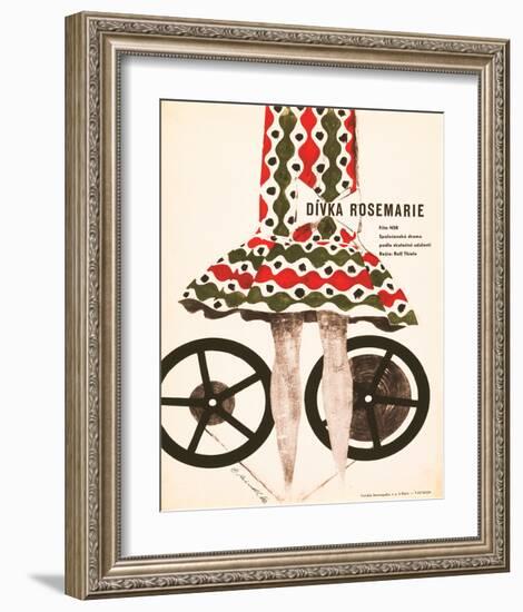 The Girl Rosemarie-Divka-null-Framed Art Print