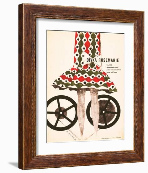 The Girl Rosemarie-Divka-null-Framed Art Print