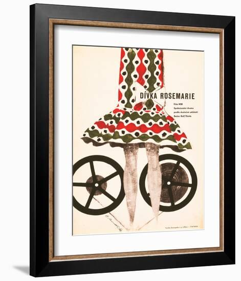 The Girl Rosemarie-Divka-null-Framed Art Print