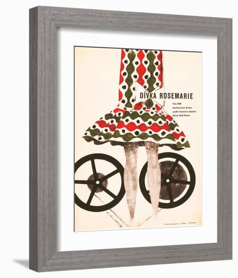 The Girl Rosemarie-Divka-null-Framed Art Print