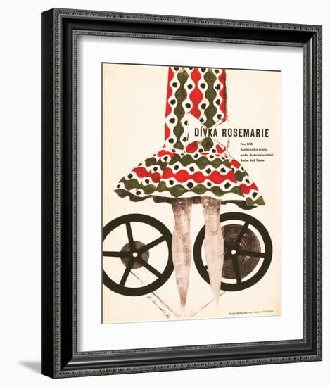 The Girl Rosemarie-Divka-null-Framed Art Print