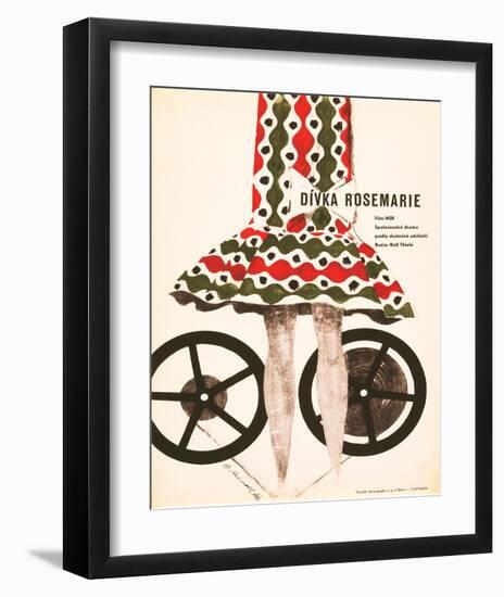 The Girl Rosemarie-Divka-null-Framed Art Print