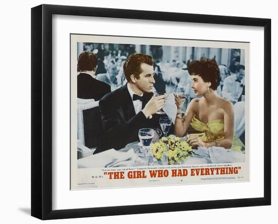 The Girl Who Had Everything, 1953-null-Framed Art Print