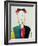 The Girl with the Hat-Kasimir Malevich-Framed Giclee Print