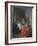 The Girl with the Wineglass-Johannes Vermeer-Framed Giclee Print