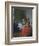 The Girl with the Wineglass-Johannes Vermeer-Framed Giclee Print