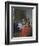 The Girl with the Wineglass-Johannes Vermeer-Framed Giclee Print